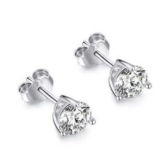 925 Solitaire Earrings