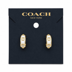 Coach Huggie Earrings