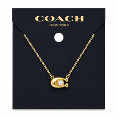Coach Signature Pearl Necklace