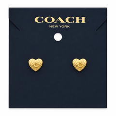 Coach Signature Shell Earrings