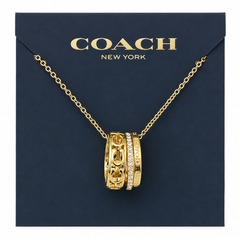Coach Trio Necklace